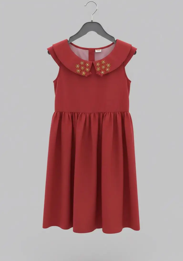 Miniatura VESTIDO ALPHABETO COR: VERMELHO 2